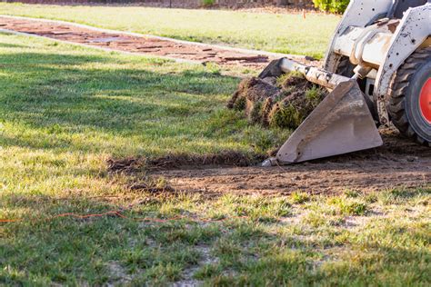 leveling a yard with mini skid steer|How To Level Your Backyard With a Skid Steer And Harley Rake.